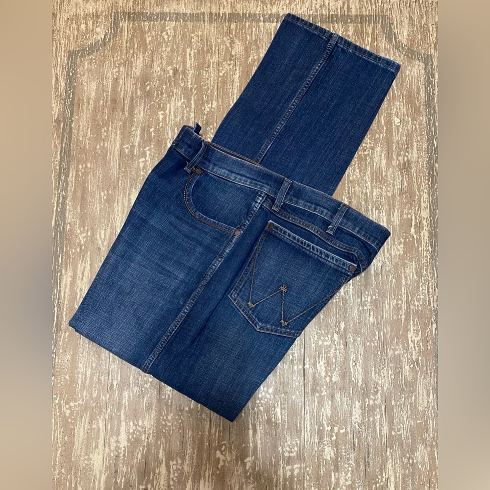 Wrangler Men's Bootcut Jeans - Dark Blue